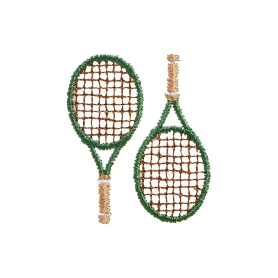 Green Tennis Rackets Icon
