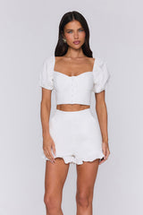 Softest Embrace Shorts White