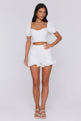 Softest Embrace Shorts White