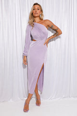 Honey Lover Midi Dress Lilac