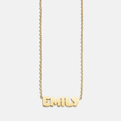 Kids’ Custom Nameplate Necklace - Balloon
