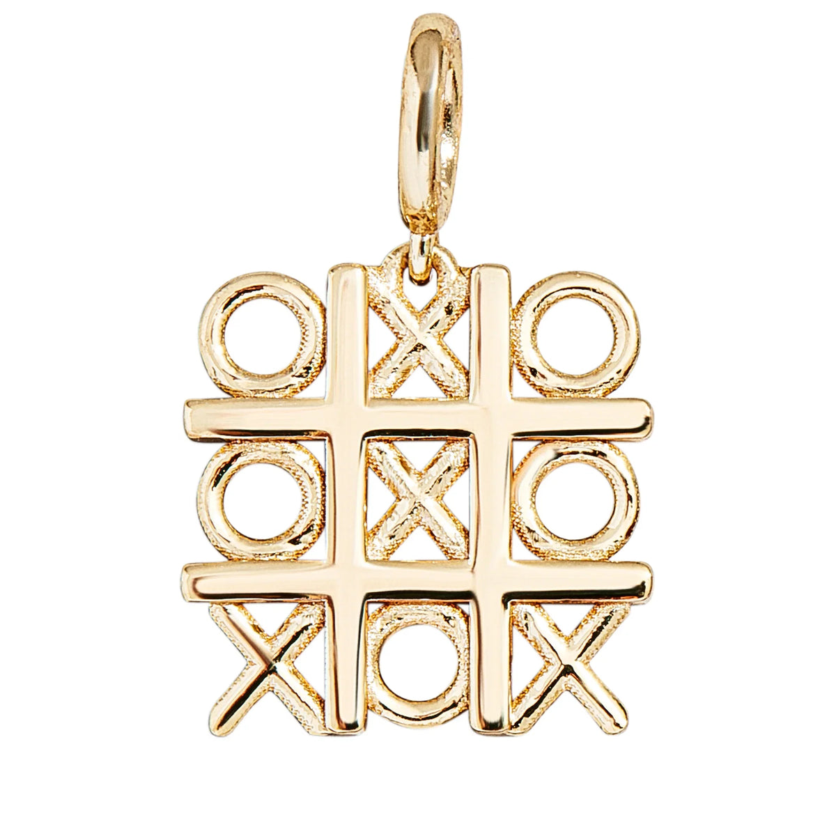 Just For Fun Cluster Charm - Tic Tac Toe