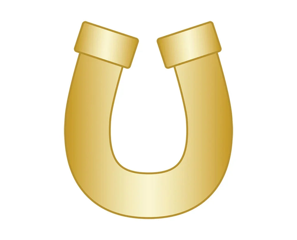 Horseshoe Icon - Gold