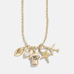 Jersey Custom Cluster Charm - Dark Blue