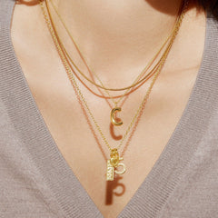 Heart Cluster Charm - Heart Gold
