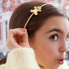 Kids' Holiday Headbands - Gingerbread Man