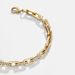 Hera Bracelet - Gold/Pavé