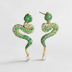 Hiss and Tell Snake Earrings