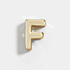 Gold Alpha Letter Bead - Gold