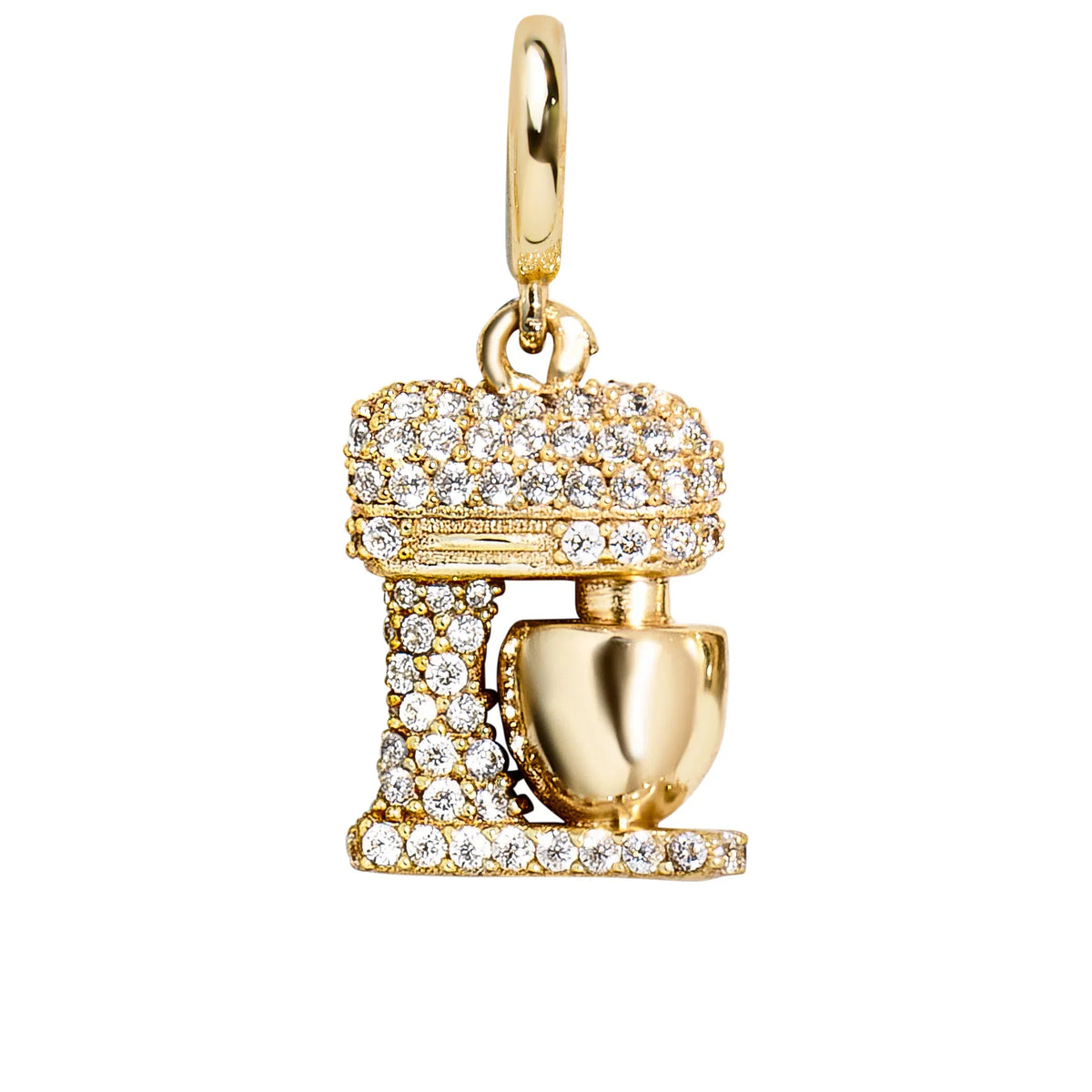 Hobbies Cluster Charm - Kitchen Mixer - Clear