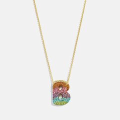 Kids' Bubble Initial Necklace - Multi