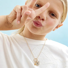 Kids' Opposites Attract Charm Necklace - Yin Yang