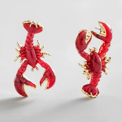 Fresh Catch Lobster Earrings - Lobster