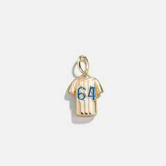 Jersey Custom Cluster Charm - Blue