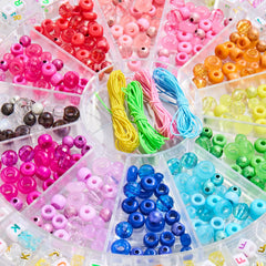 Kids’ Craft by Letter Bracelet Bead Kit - Multi