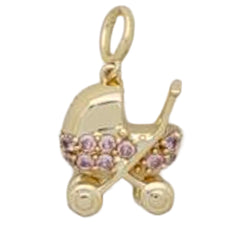 Just For Fun Cluster Charm - Baby Stroller