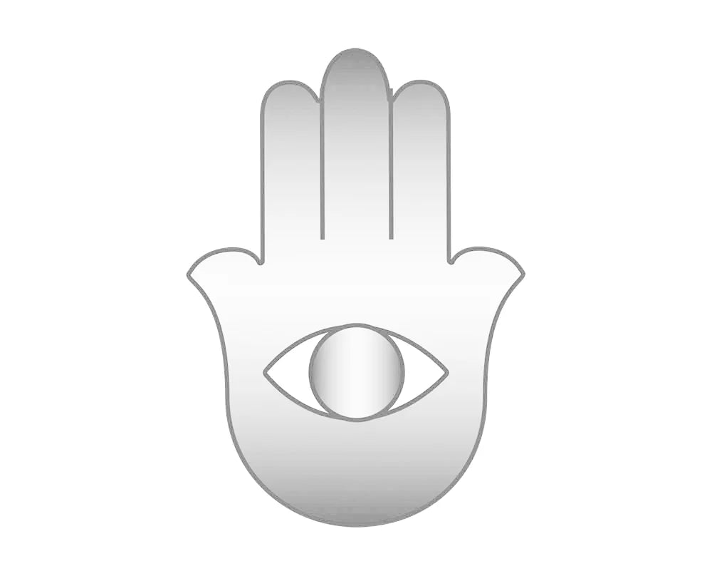 Hamsa Icon - Silver
