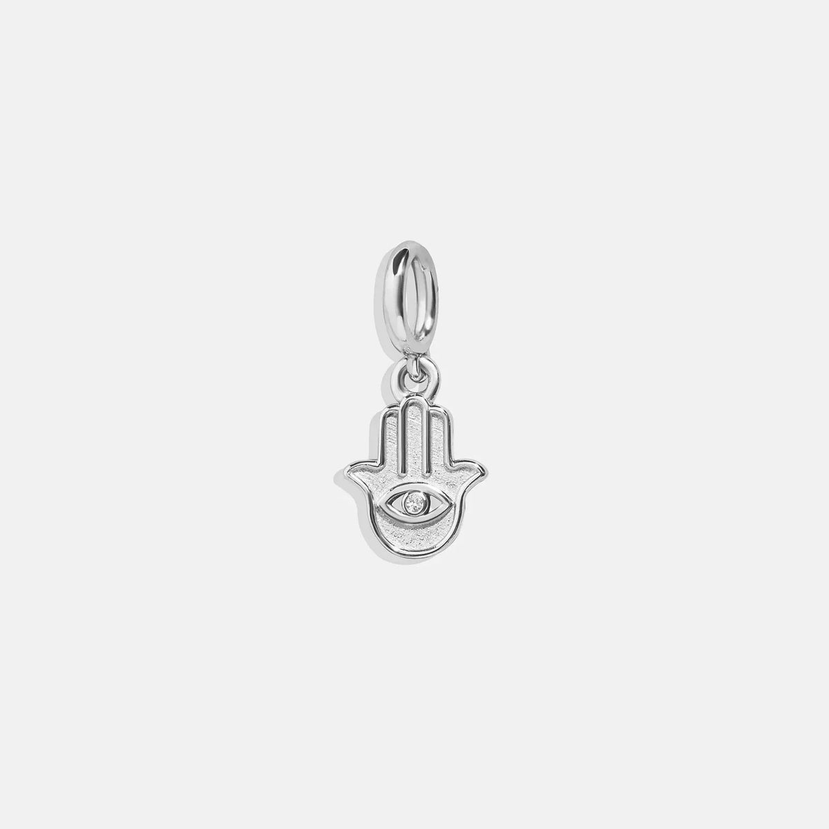 Hamsa Silver Cluster Charm - Hamsa