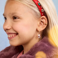 Holly Jolly Kids' Headband - Red