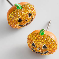 Gourd Behavior Pumpkin Earrings