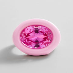 Joy Pop Cubic Zirconia Ring - Fuschia/Light Pink