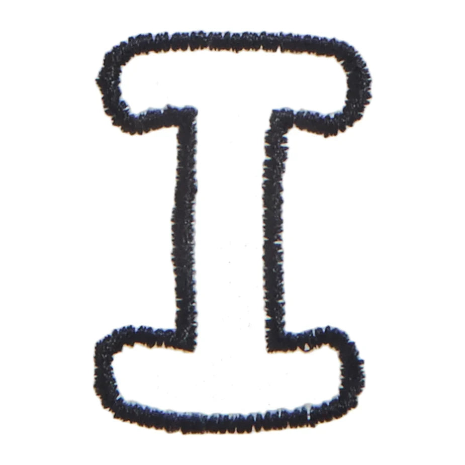 I - Bubble Letter
