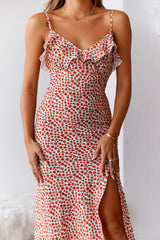 Breezy Fit Maxi Dress Red