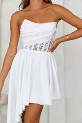 Moody Nights Midi Dress White
