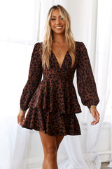    Miami Love Dress Brown