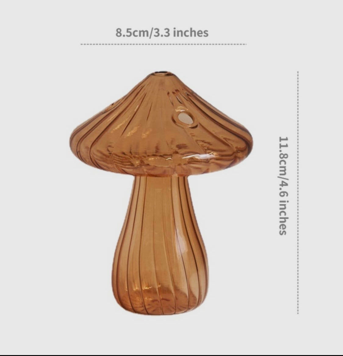 Mini mushroom vase