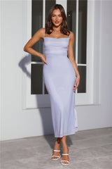 Personal Stylist Mesh Maxi Dress Cornflower Blue