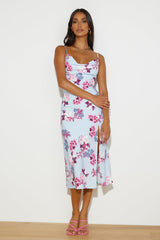 You're The One Midi Dress Blue