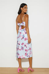 You're The One Midi Dress Blue