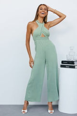 Melody Required Jumpsuit Sage