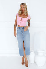 Sweetness Crop Top Pink
