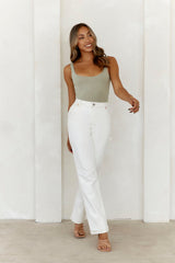 BASE Everyday Staple Singlet Top Sage