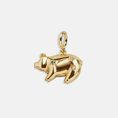 Just For Fun Cluster Charm - Piggie