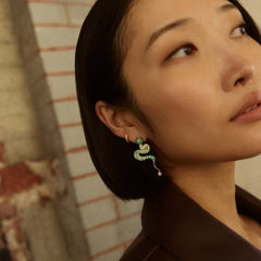 Hiss and Tell Snake Earrings