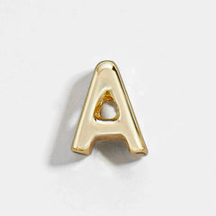 Gold Alpha Letter Bead - Gold