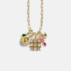 Just For Fun Cluster Charm - Tic Tac Toe