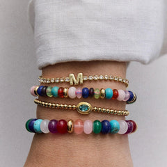 Kennedy Semi-Precious Bracelet - Dark Multi