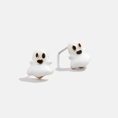 Glow-In-The-Dark Ghost Stud Earrings - Ghost