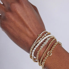 Initial Pisa Custom Bracelet - U