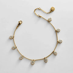 Hamsa Waterproof Anklet - Hamsa