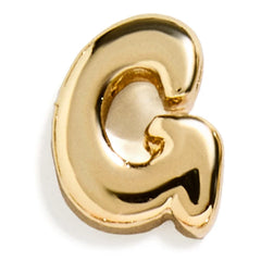 Gold Bubble Bead - G