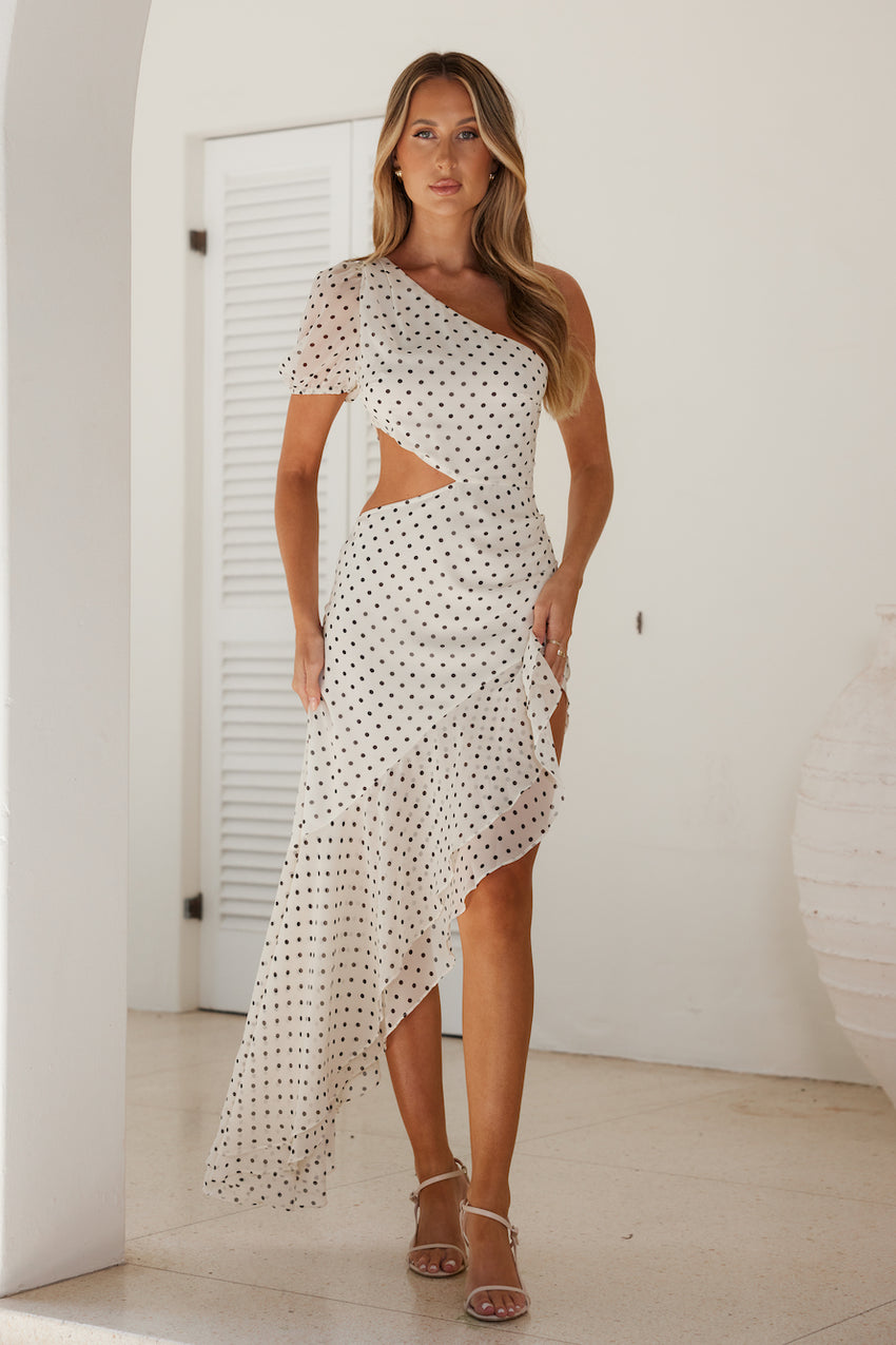    Paradise Found Maxi Dress Cream