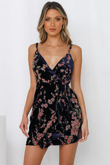 Tuxedo And Wine Night Dress Navy